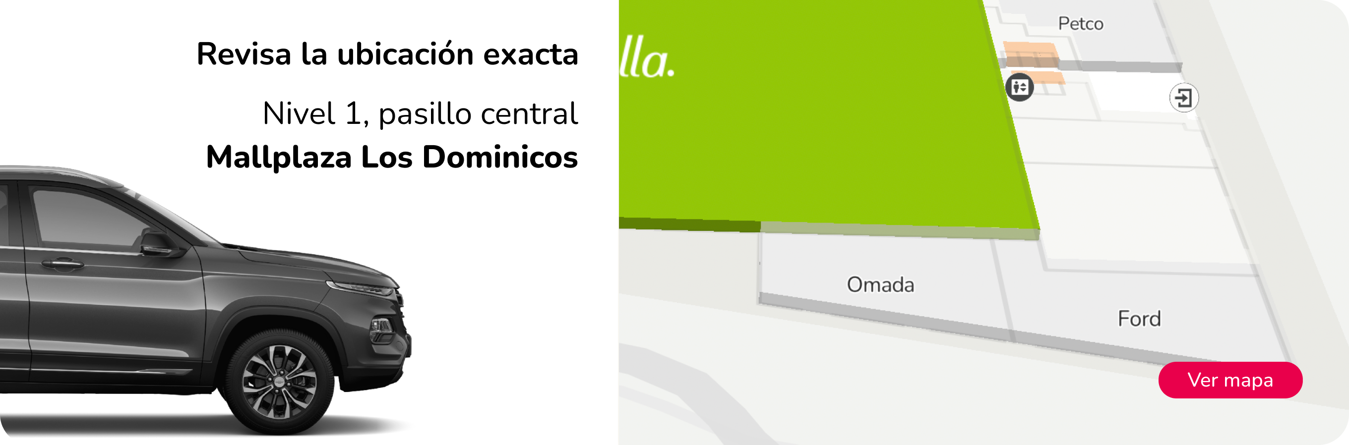 Mapa Autoplaza en Mallplaza Los Dominicos