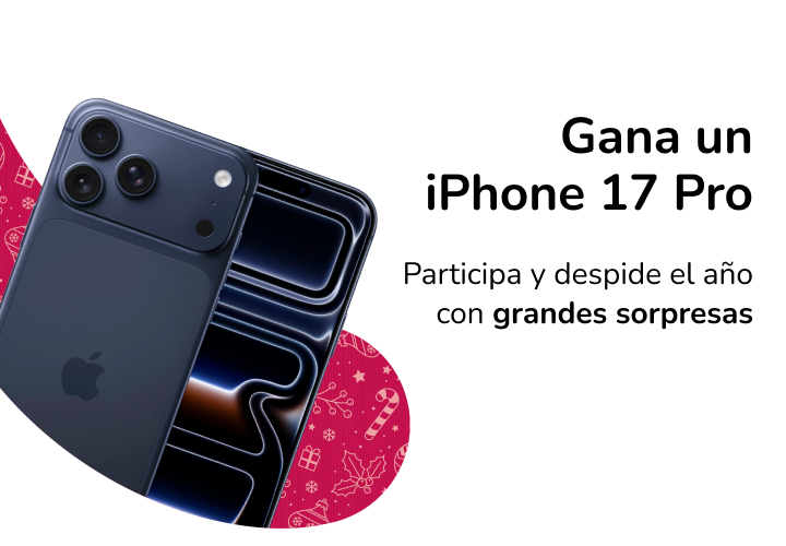 Concurso iPhone 17 pro Navidad Mallplaza