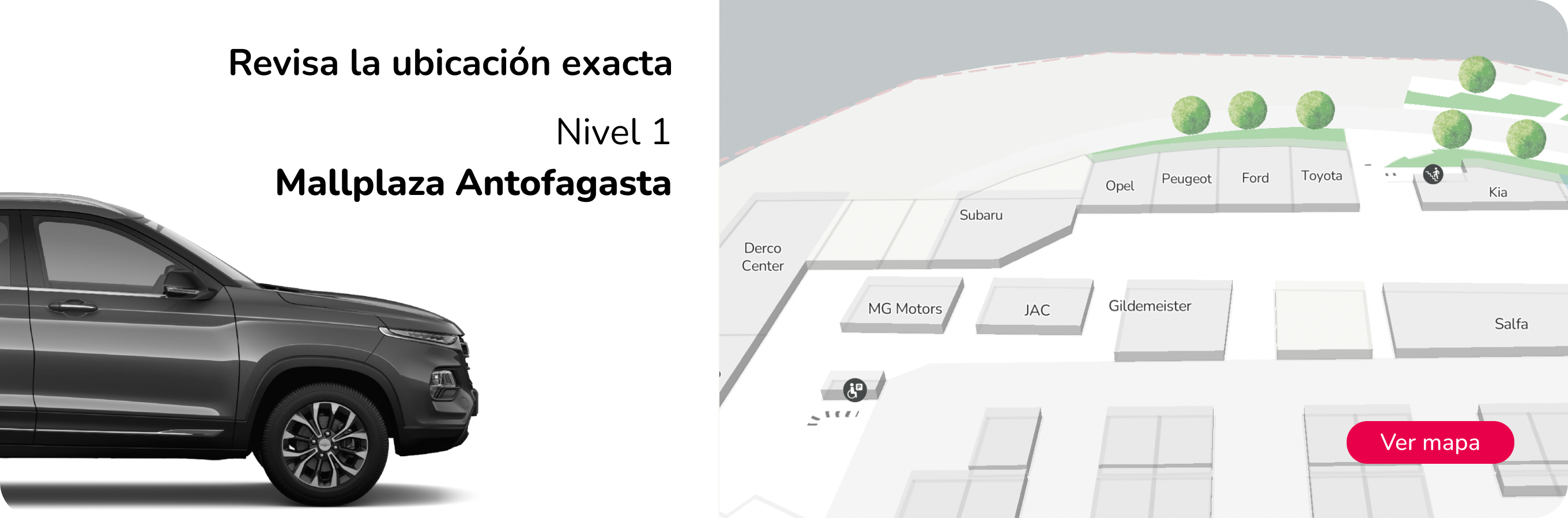 Mapa Autoplaza en Mallplaza Antofagasta
