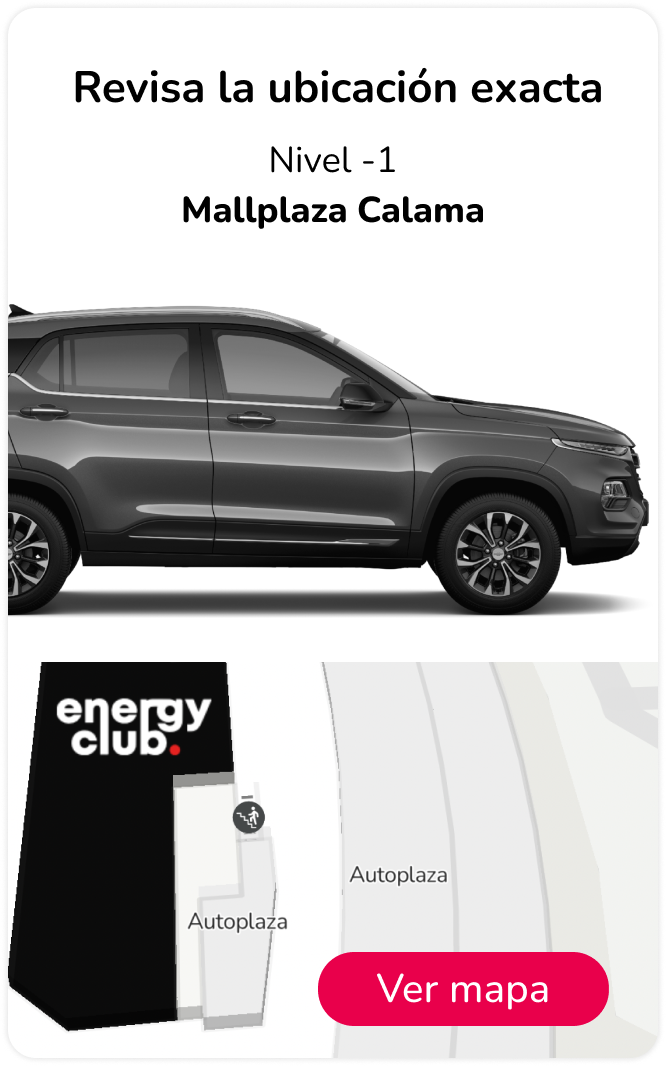 Mapa Autoplaza en Mallplaza Calama