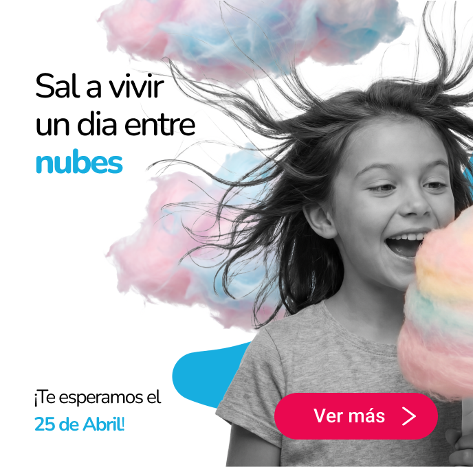 Sal a vivir un dia entre nubes