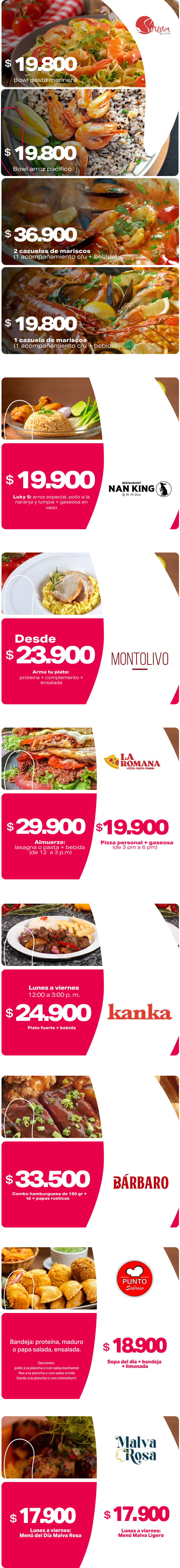 Menús del Día Mallplaza Cali 2 - 2