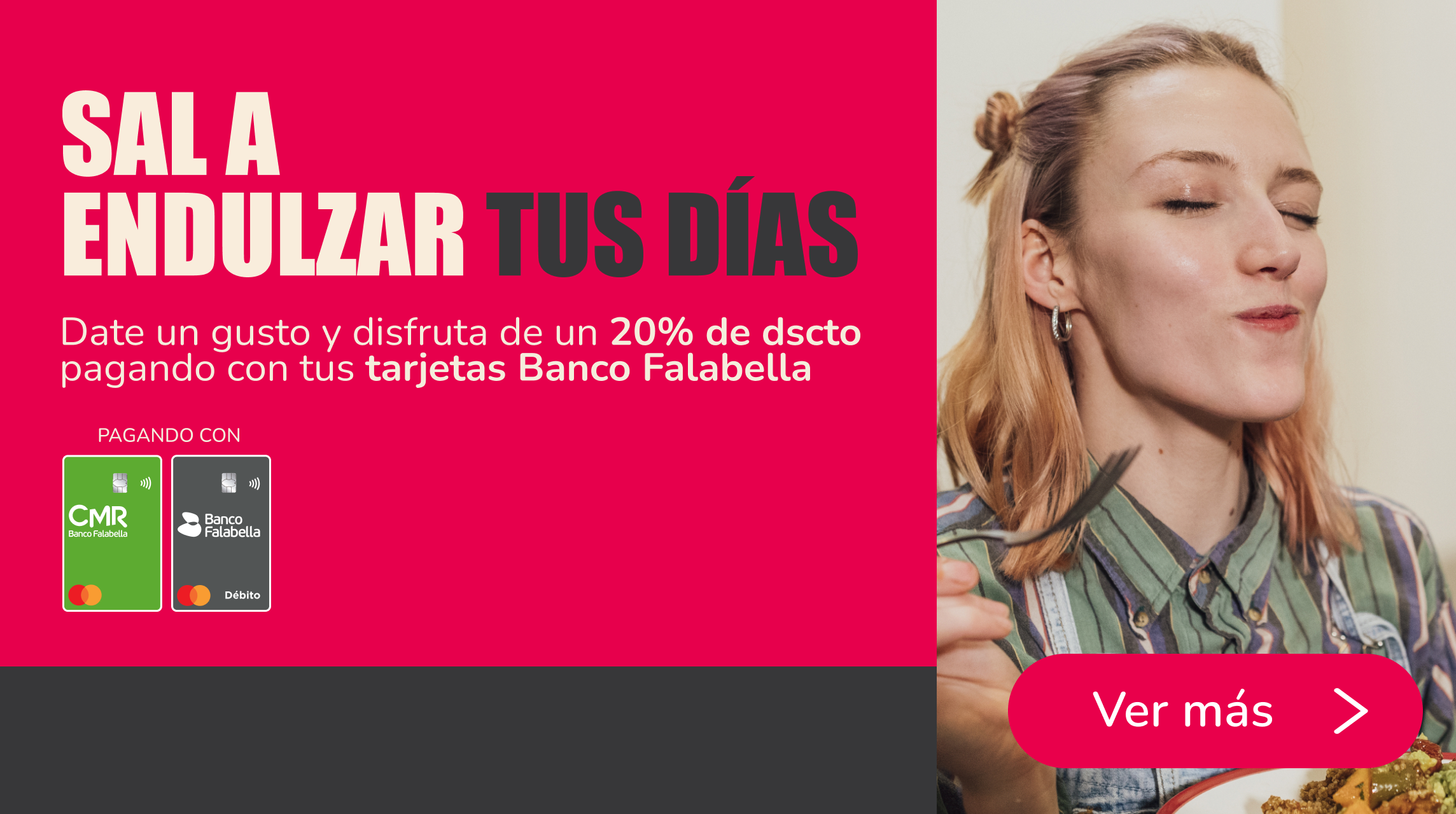 Martes de Dulzura Banco Falabella Premium Outlets