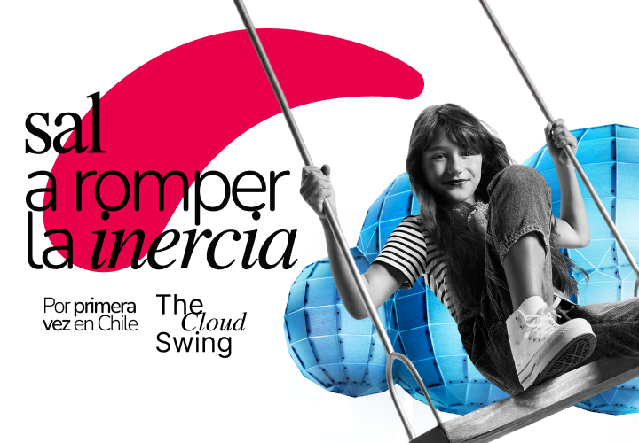 Sal a romper la inercia The Cloud Swing Mallplaza