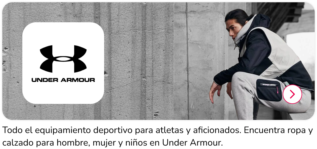 Under Armour en Mallplaza Antofagasta