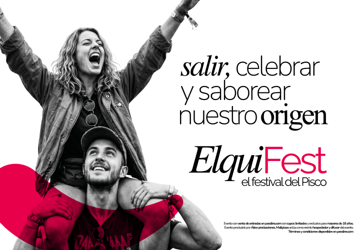 Sal a celebrar el Festival del Pisco Mallplaza