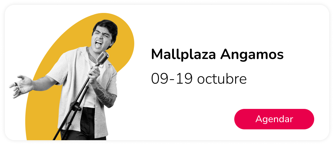 Agenda grabación Mallplaza Angamos