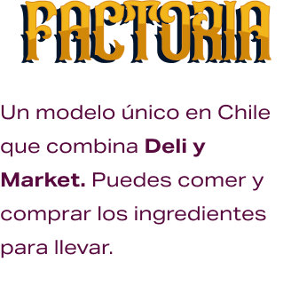 Gastronomia - Factoria