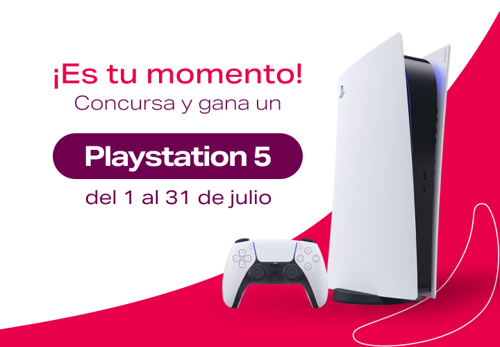 Concursa y gana un PlayStation 5 julio 2025