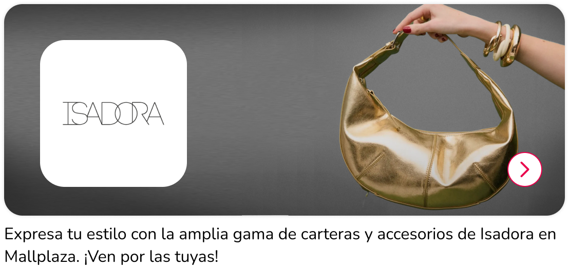 Nueva apertura Isadora en Mallplaza