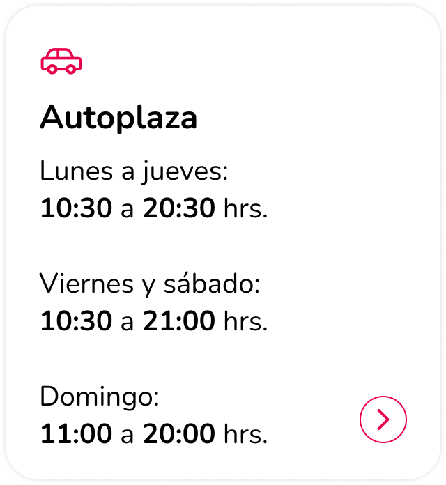 Horario Autoplaza Mallplaza