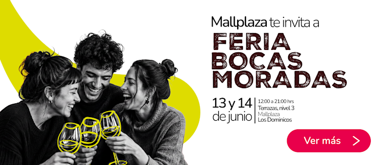 Feria Bocas Moradas en Mallplaza Los Dominicos