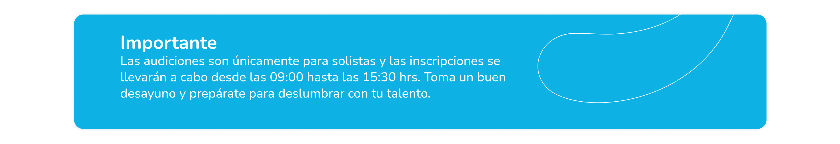 Información importante Talento Mallplaza