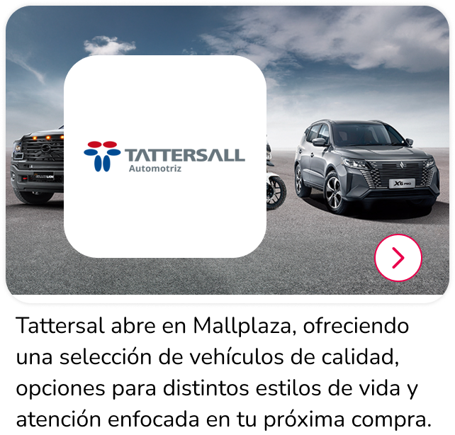 Nueva apertura Tattersall en Mallplaza