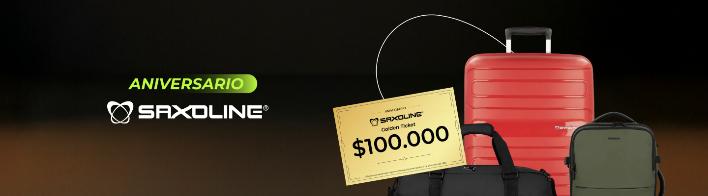 Aniversario Saxoline Golden Ticket en Mallplaza