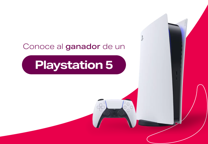 Ganador Concurso PlayStation 5 julio Mallplaza