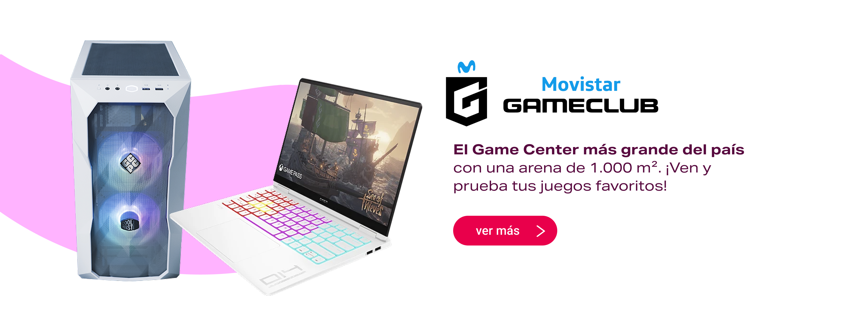 Movistar Gameclub en Mallplaza Vespucio