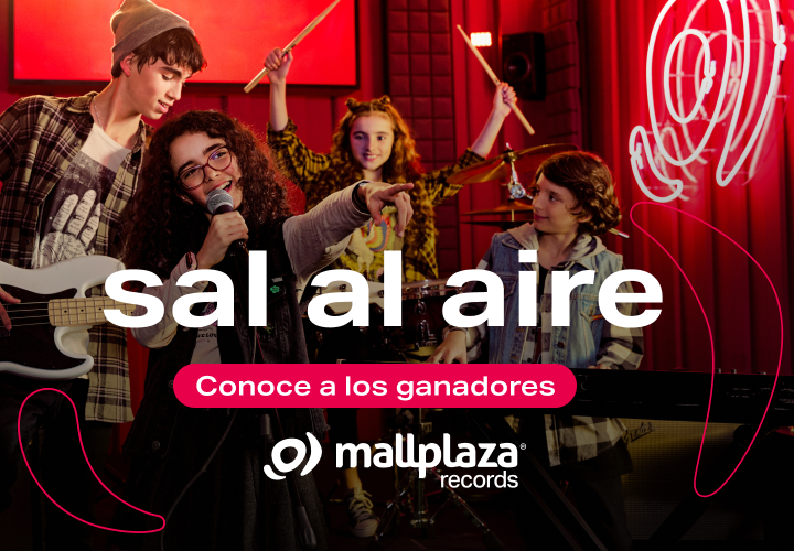 Ganadores Sal al Aire con Mallplaza Records