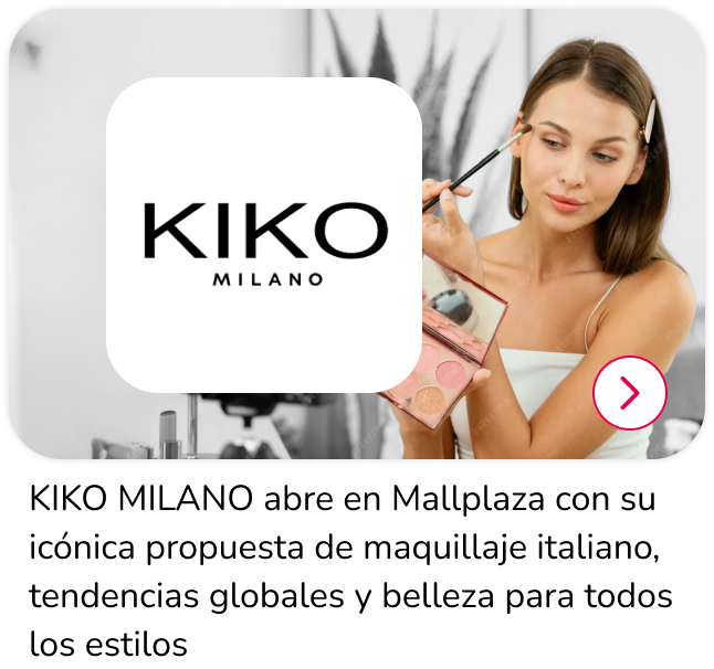 Nueva apertura Kiko Milano en Mallplaza