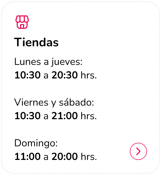 Horario tiendas Mallplaza