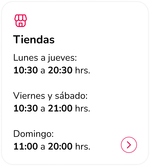 Horario tiendas Mallplaza