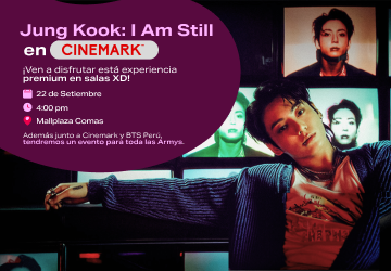 Ven al evento de Jung Kook en Mallplaza Comas