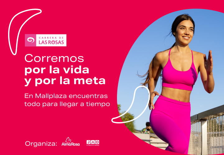 Disfruta la Carrera de Las Rosas en Mallplaza