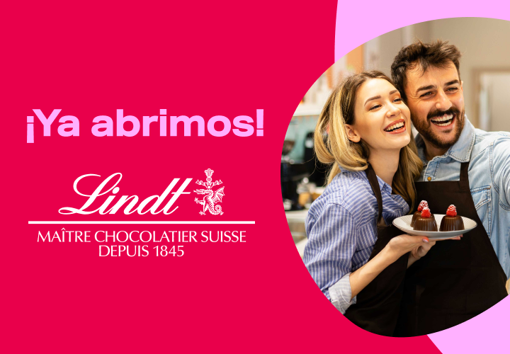 Apertura Chocolatería Lindt en Mallplaza Egaña