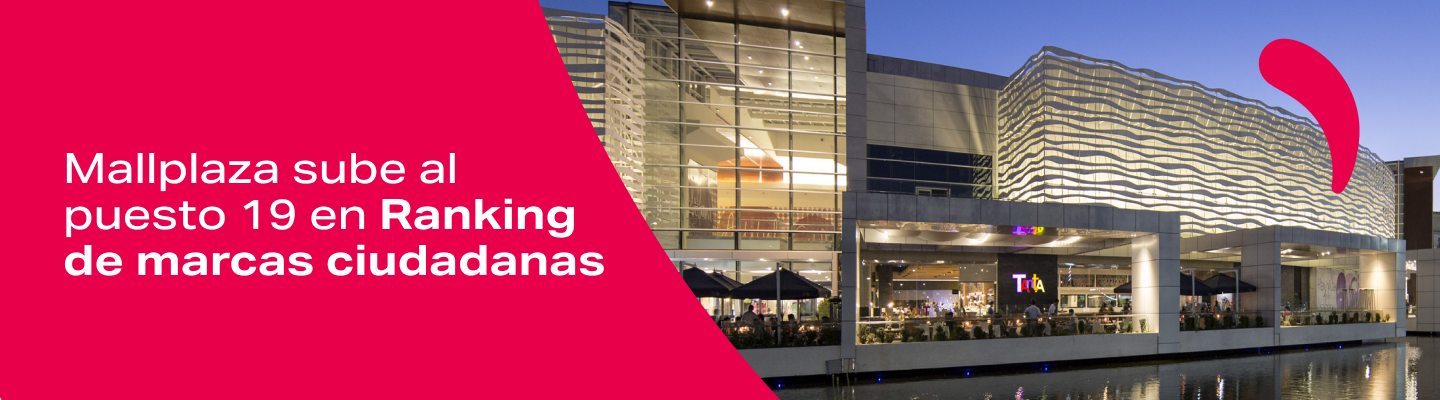 Mallplaza puesto 19 ranking marcas ciudadanas 2025