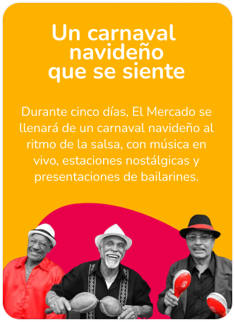 Un carnaval navideño que se siente