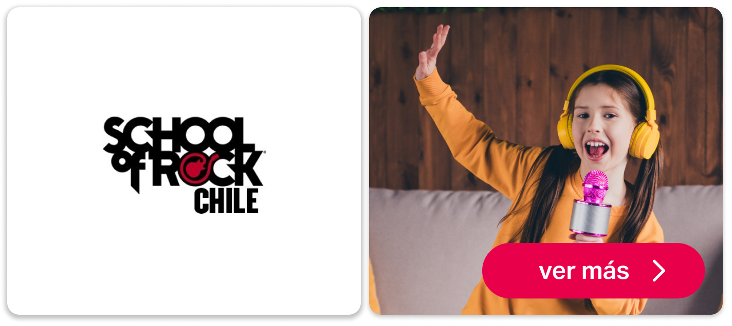 Nueva apertura School of Rock Chile en Mallplaza