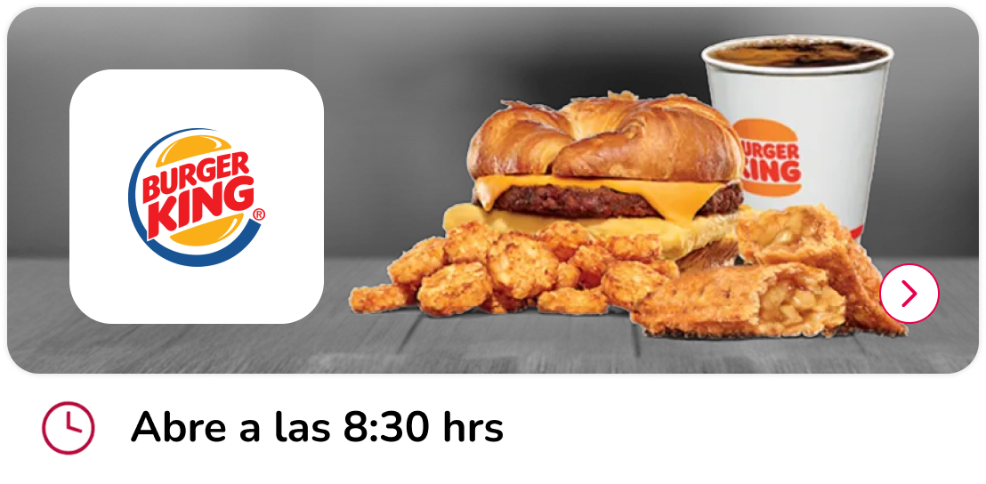 Burger King | Desayunos Mallplaza Alameda