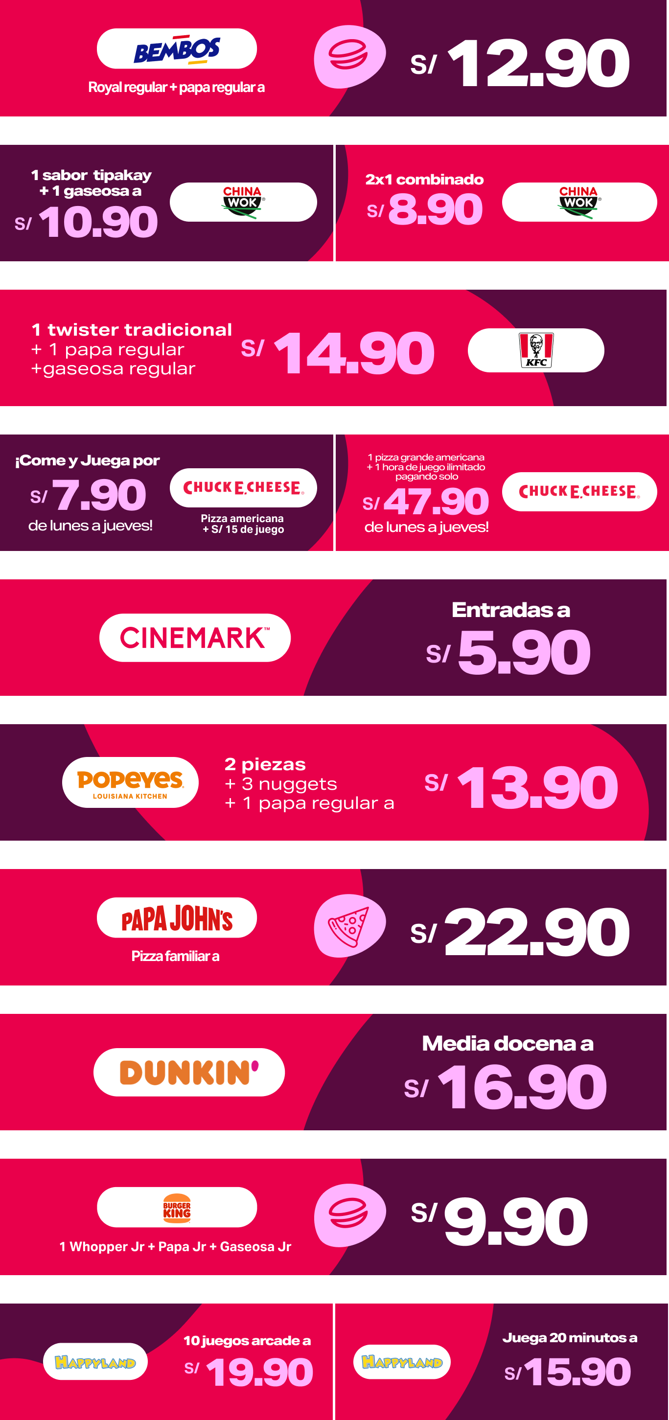 Promociones Yaperas en mallplaza.proas