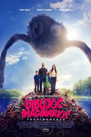 poster cartel pelicula dibujos imaginarios