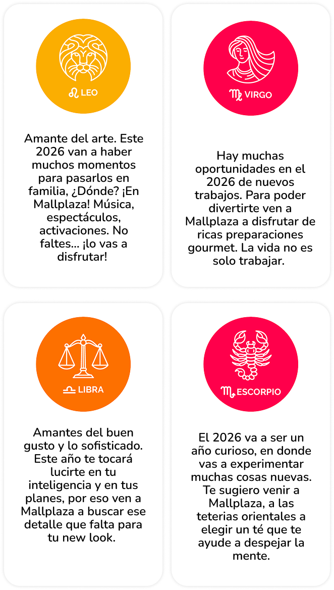 Horoscopo Pedro Engel 2026 Mallplaza 2