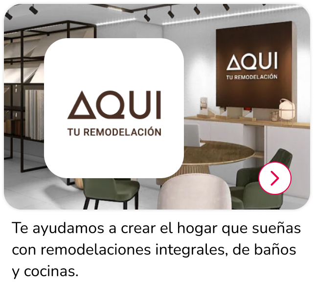 Nueva apertura Aquí tu remodelación Mallplaza