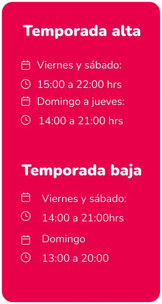 Happyland Park - Horarios