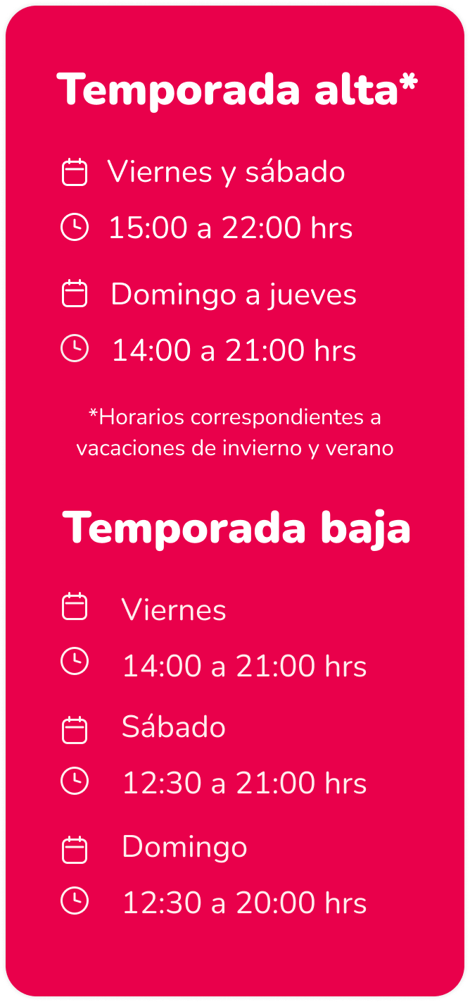 Horarios Happyland Park en Mallplaza Oeste