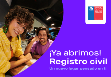 nuevo registro civil en Mallplaza Alameda