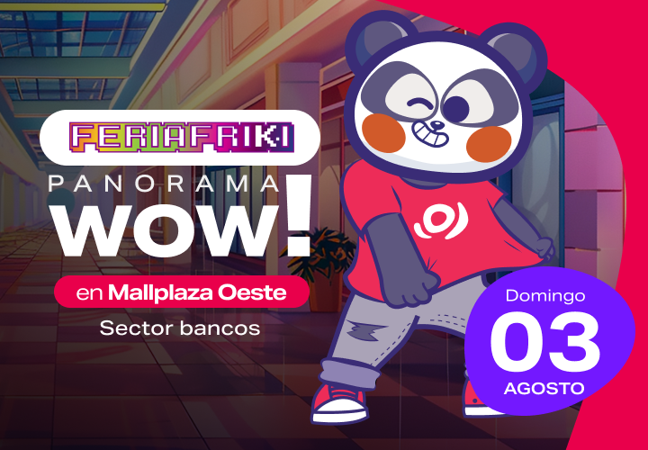 Disfruta de la Feria Friki en Mallplaza Oeste