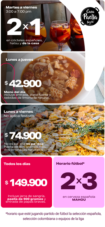 Menús del Día Mallplaza NQS