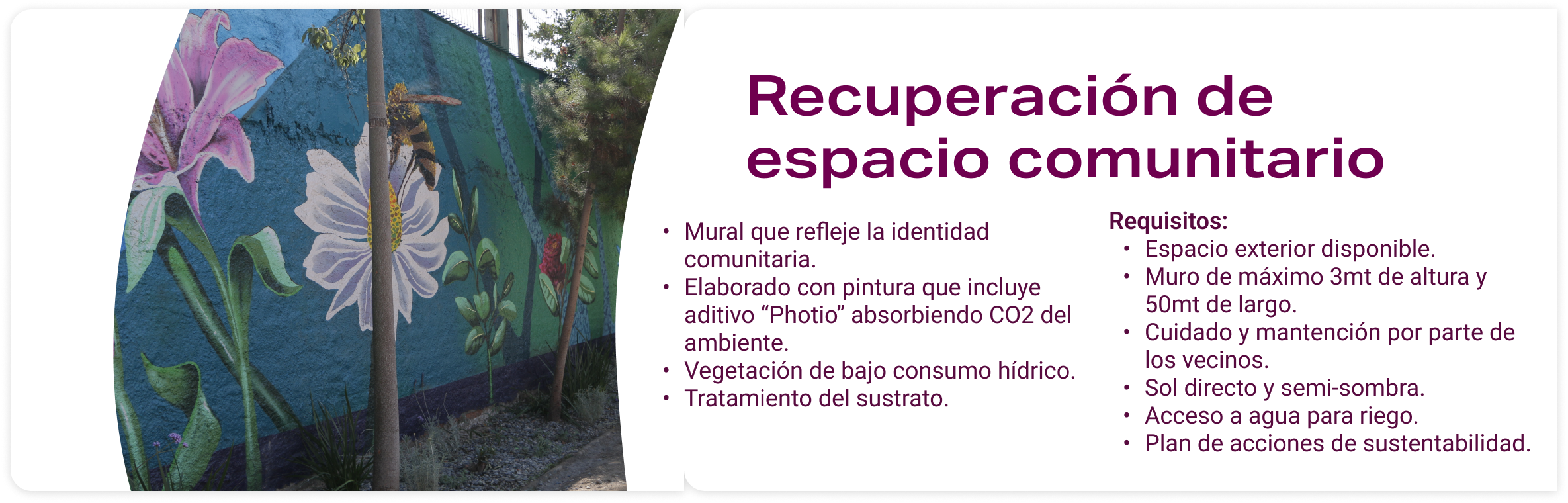 Recuperación espacio comunitario Aceleradora