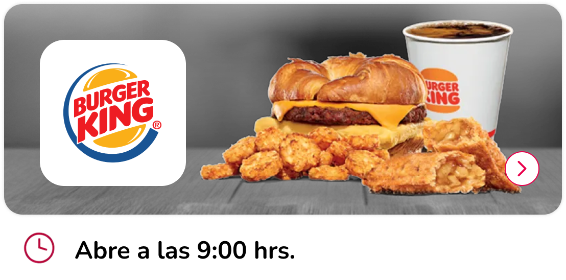 Burger King | Desayunos Mallplaza Norte