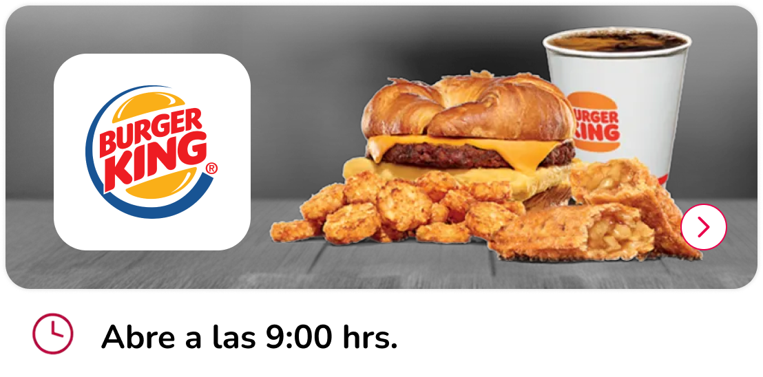 Burger King | Desayunos Mallplaza Norte