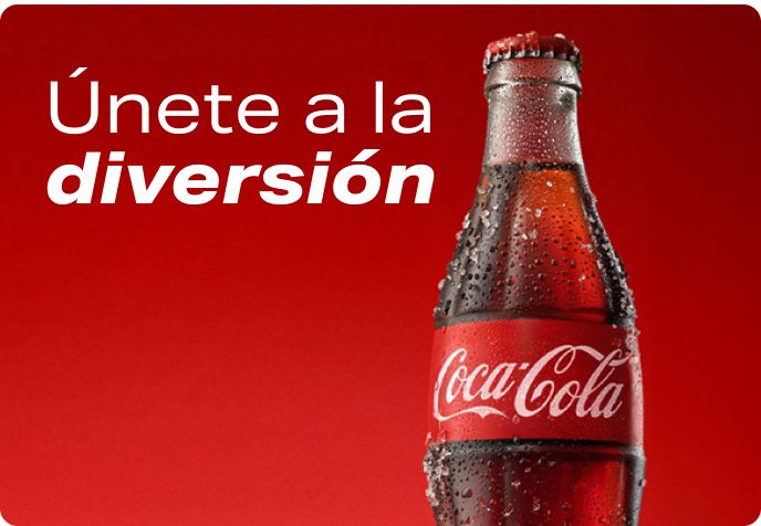 Personaliza tu Coca Cola - Unete a la diversion