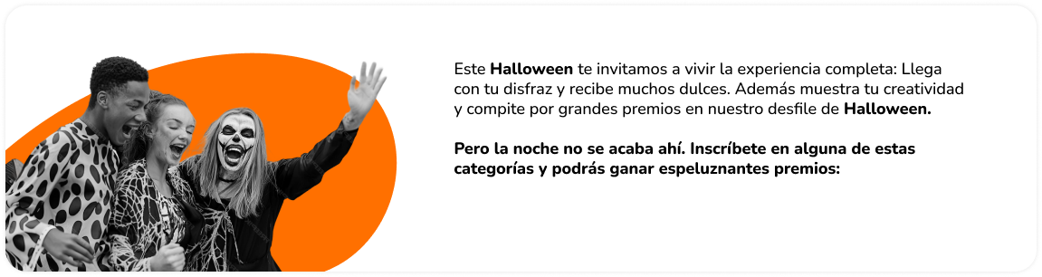Ven a vivir Halloween