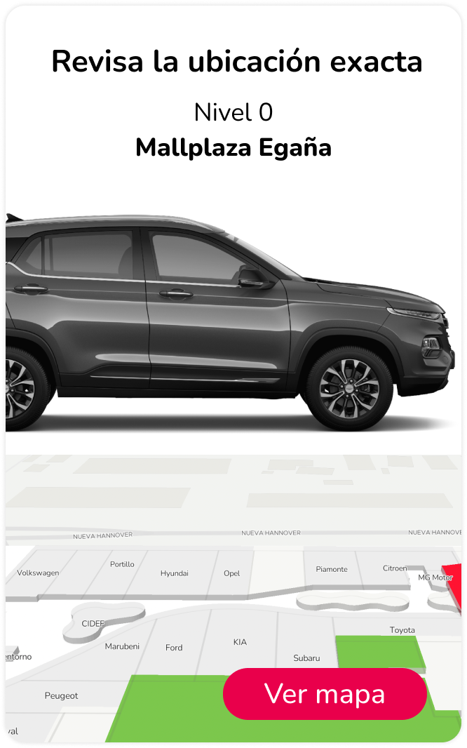 Mapa Autoplaza en Mallplaza Egaña