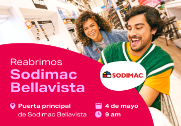 Reapertura de Sodimac