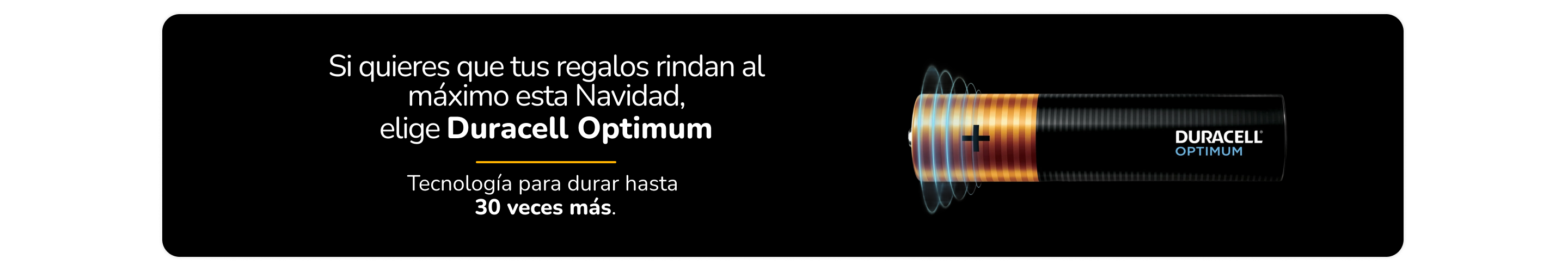 Duracell Optimum Navidad mágica en Mallplaza