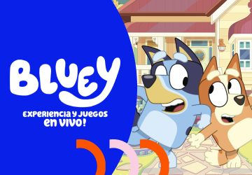 Pinta, baila y juega con Bluey